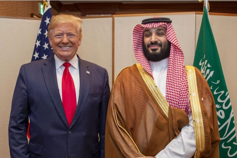 President Donald Trump and Saudi Arabian crown prince Mohammed bin Salman | Via: AFP/Saudi Royal Palace
